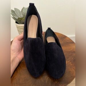 Banana Republic Suede Blue Loafers